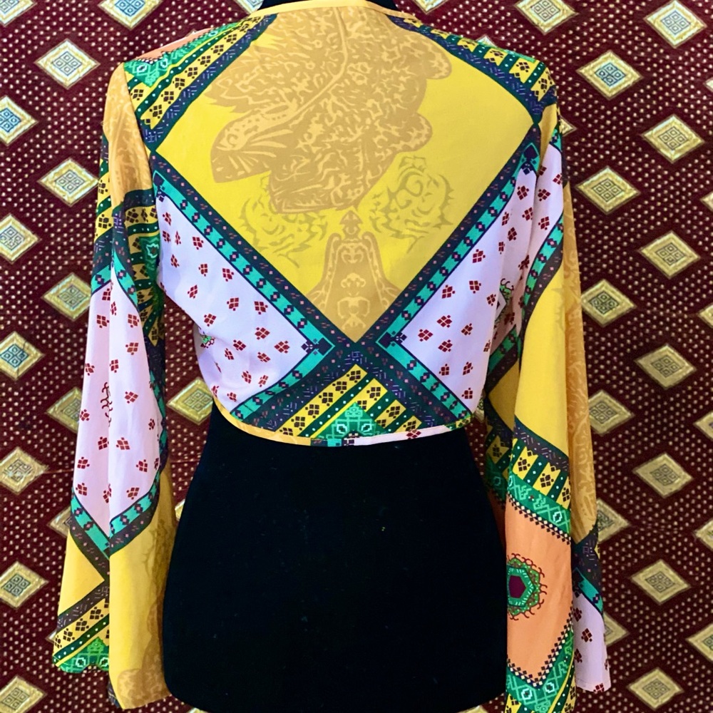 Boho Gypsy Crop Top Gitana Style - image 6